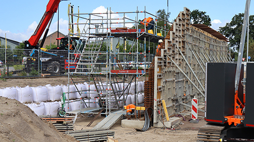 wapening - bekisting- voegenband