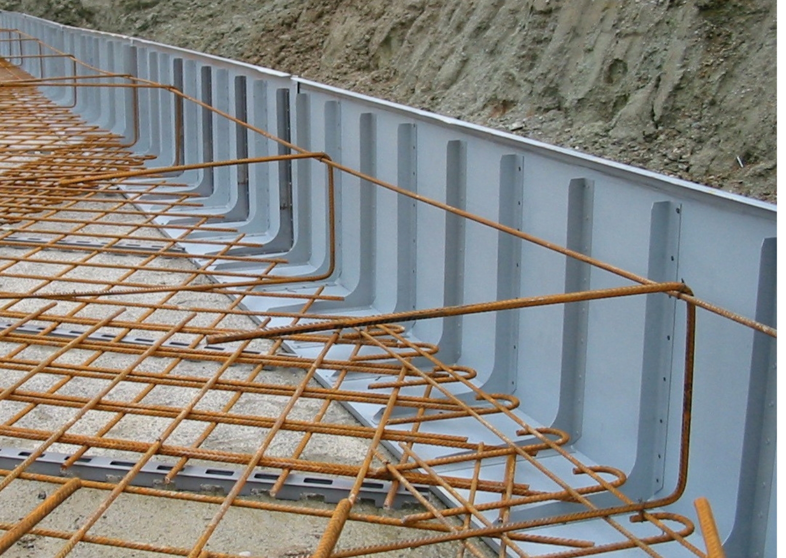 Verloren funderingsbekisting